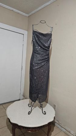 LAUNDRY DRESS CHARCOAL COLOR SIZE 8
