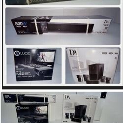 Lucid&Danon Acoustics Home Theater System Black One 