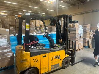 Big Joe L-18 Electric Forklift 3500lb | 3100 Hours 48V