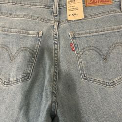 Levi’s blue jeans new 721 high rise skinny ankle