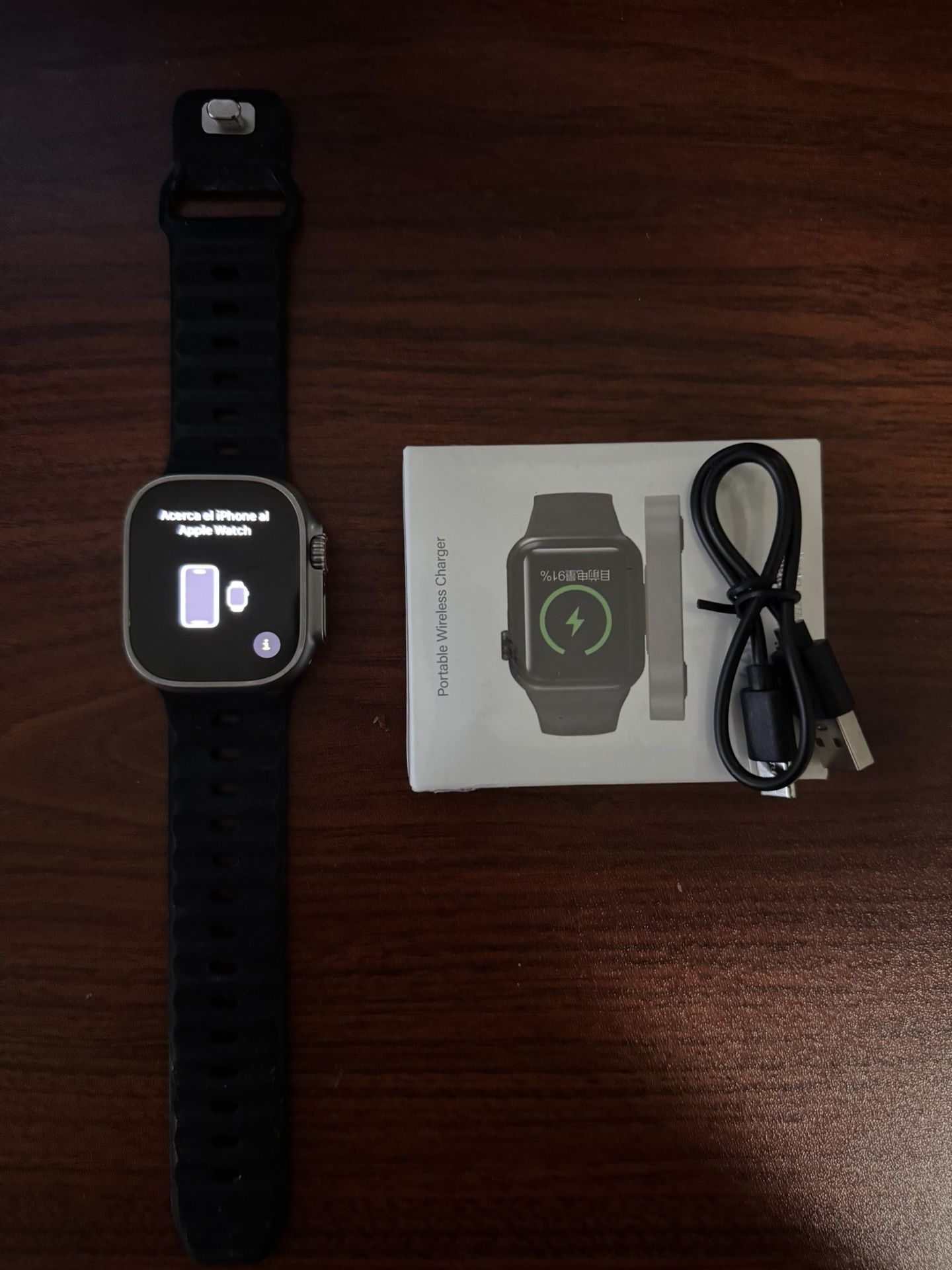 AUTHENTIC APPLE WATCH ULTRA BLACK 5 STARS SELLER BUY WITH CONFIDENCE