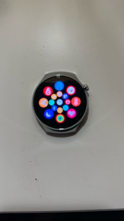 Brand New 1.6" Full Screen Super AMOLED Smartwatch – Silver or Dark Gray