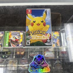 Let’s Go Pikachu Switch $35 Gamehogs 11am-7pm