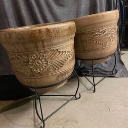 BRAND NEW FLOWER POTS MADE IN MEXICO 