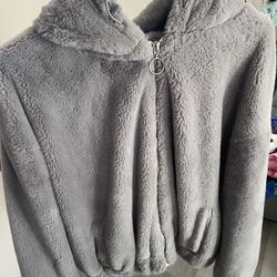 Women’s Gray Fur Coat