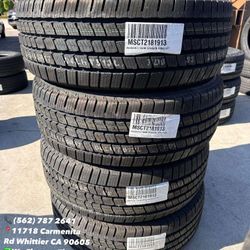 265/65R17 Kumho Crugen New Set of Tires Installed and Balanced Set de Llantas Nuevas Instaladas y Balanceadas