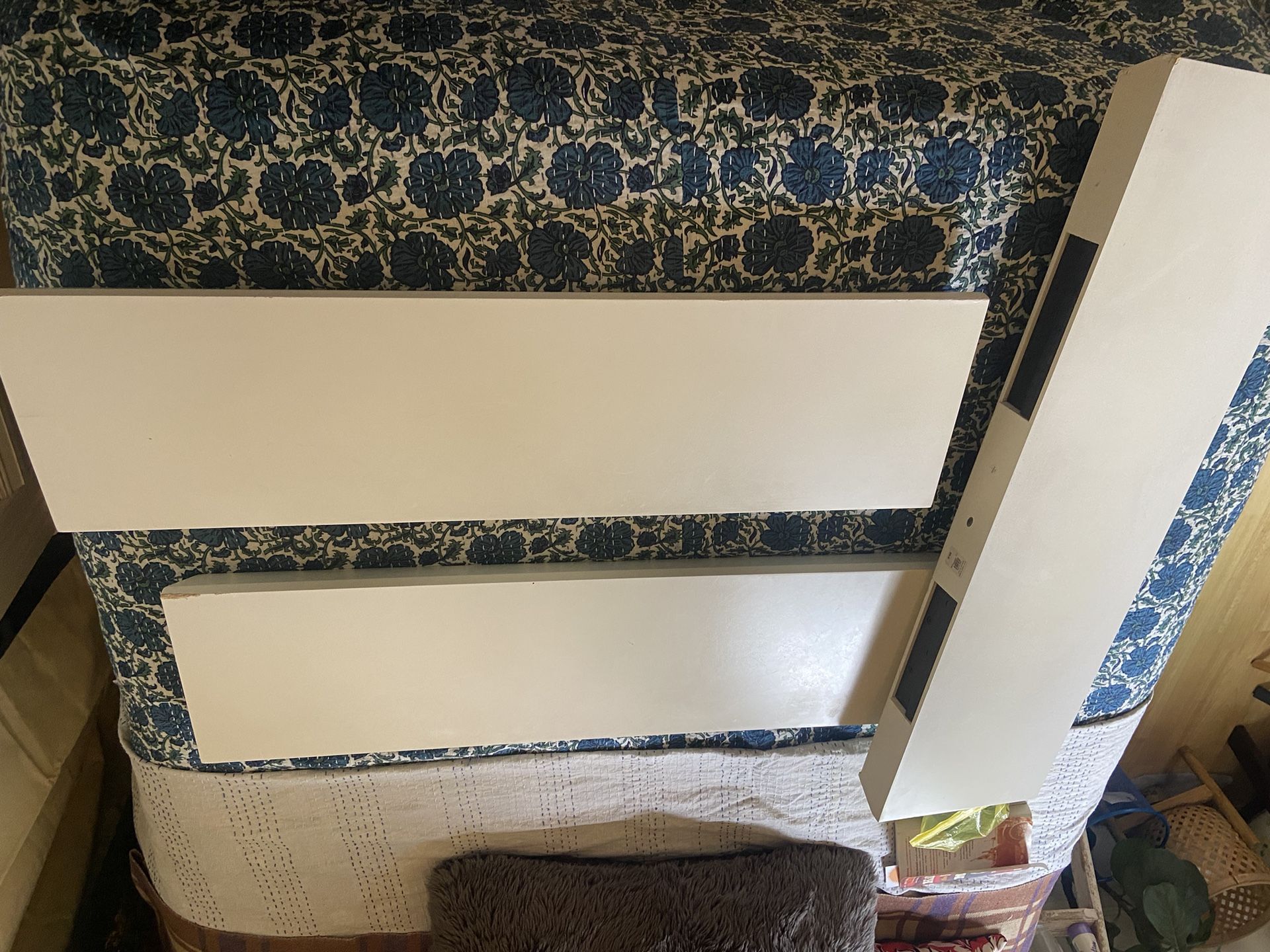 3 White Floating Shelves (Pottery Barn)