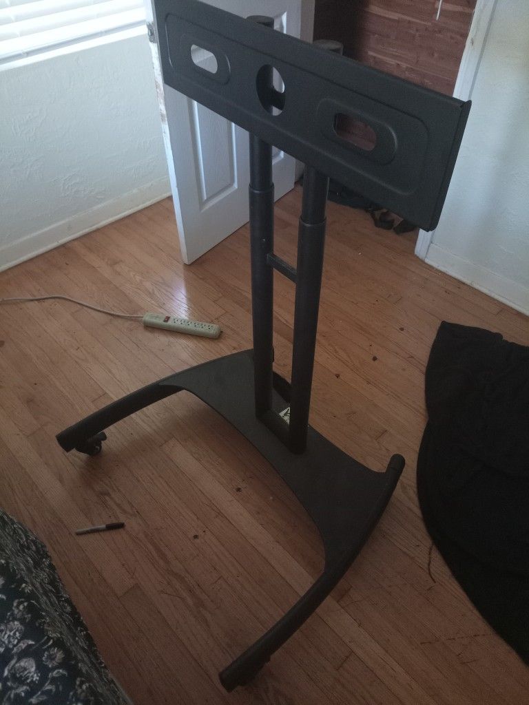 Tv Roller Stand Compatible For 65" Widescreen