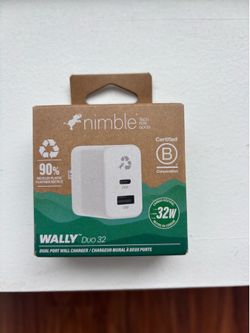 Dual port wall charger