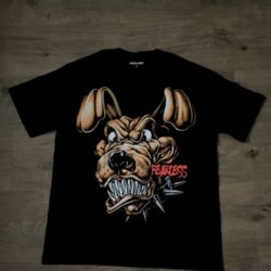 My Own New Clothing Brand Fengurry Clothing With a Dog Symbolyzing Being Fearless  