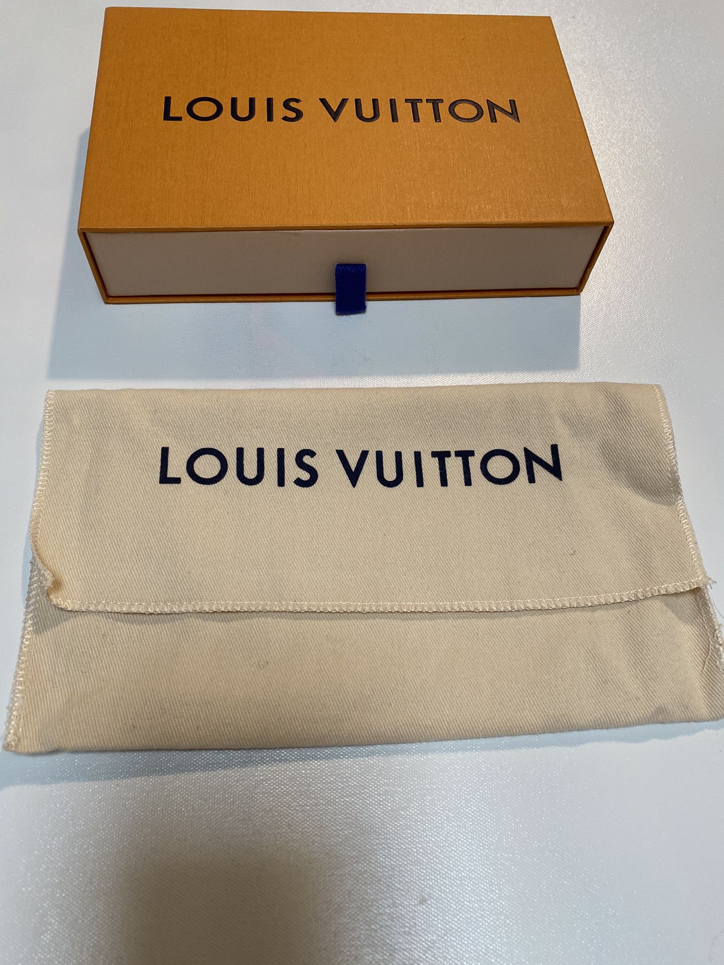 Louis Vuitton dust bag and box authentic