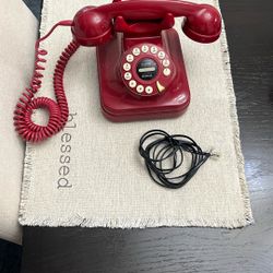 Vintage Retro Grand Phone Red   $35.00 