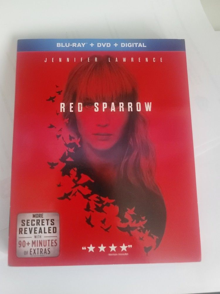 Red Sparrow Blu Ray + DVD