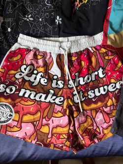 Slunks  OCVC donut shorts