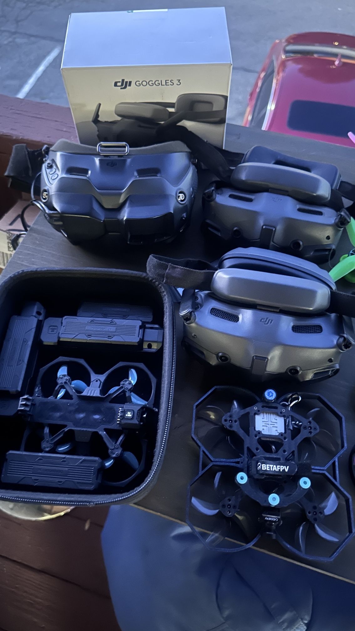 FPV Drones, DJI Goggles 3,…