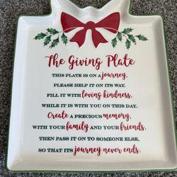 Lenox Holiday Gift Giving Plate