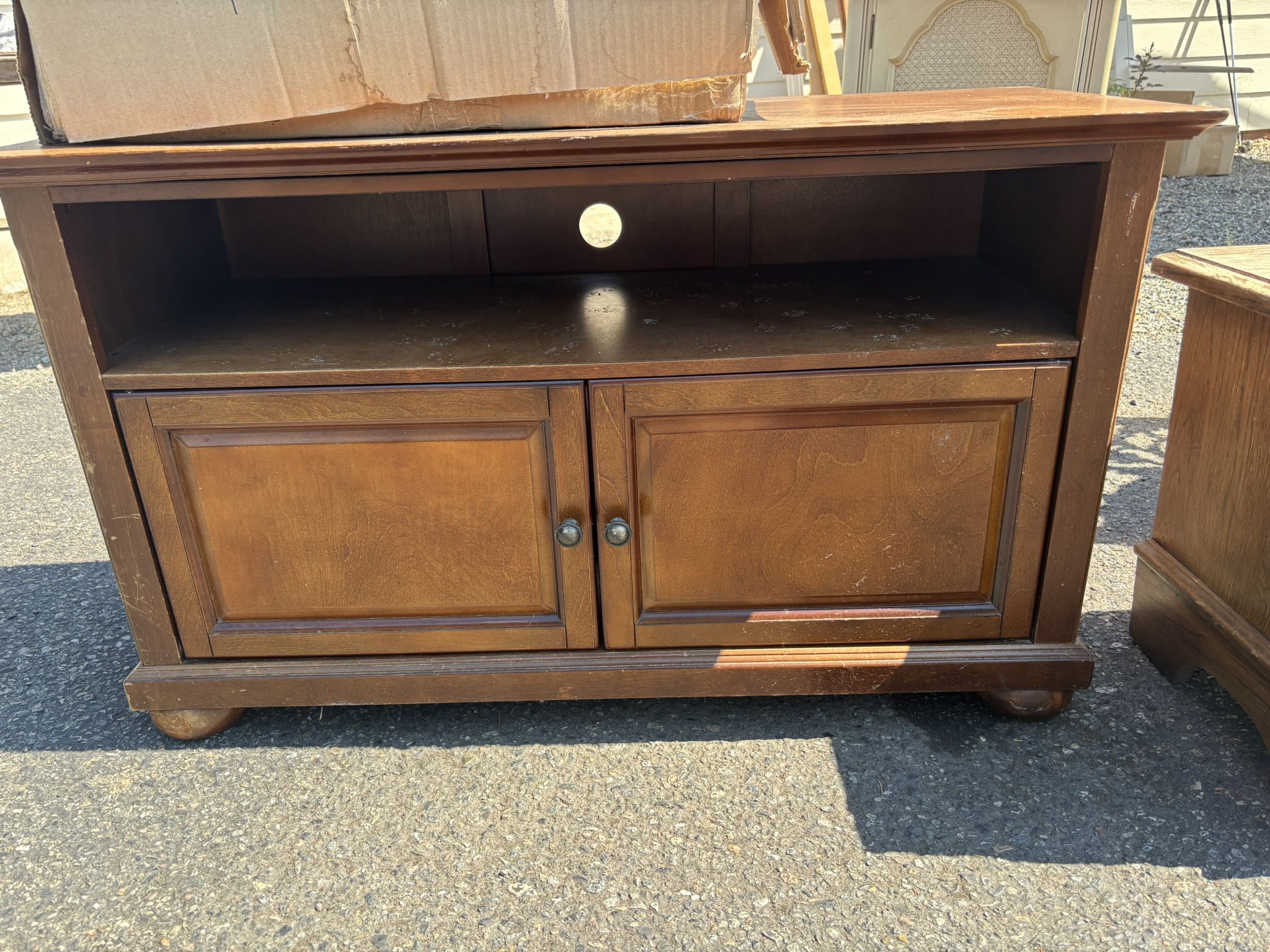 Brown TV Stand