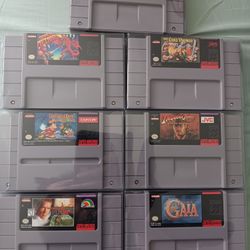 Super Nintendo Game Bundle