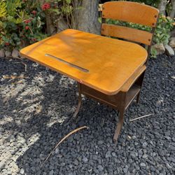 child’s desk - vintage schoolroom furniture 