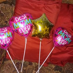 Long Lasting HELIUM BALLOONS. 4 For $6