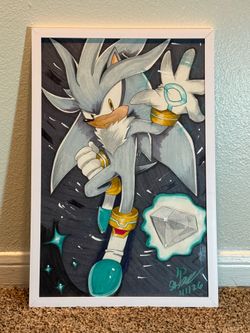 Silver the hedgehog sonic Art!