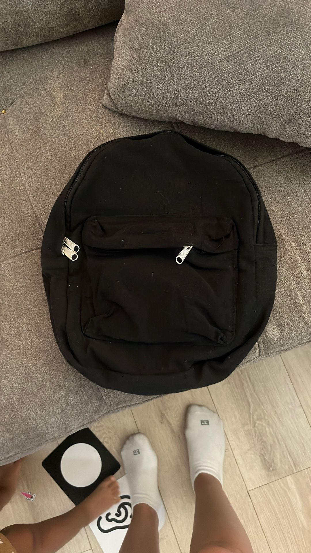Kids Small Black Backpack