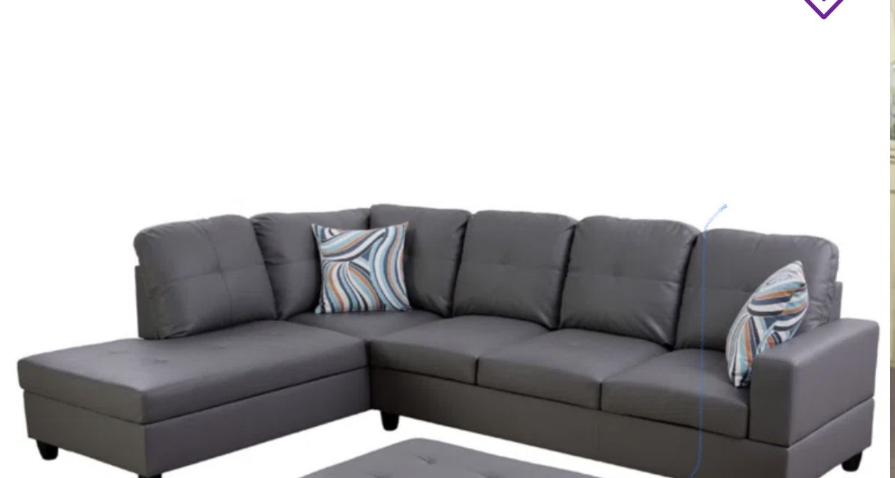 Grey Couch 5 seater
