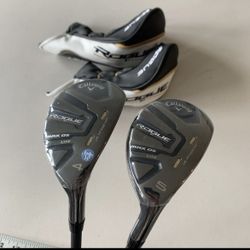 NEW Callaway Rogue ST Max OS Lite 4&5 Hybrids Cypher 40g Womens 