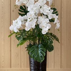 Elegant Artificial Orchid Arrangements REAL TOUCH