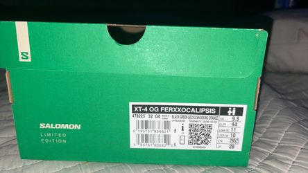 Salomon xt4 ferxxocalipsis size 10