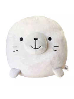 SAMEZU Mochi Squishy 13” Plush Stuffed Animal Seal