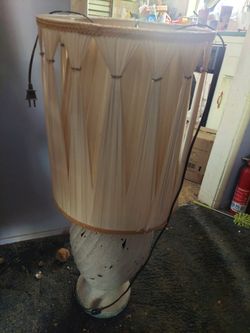 Lamp with shade
