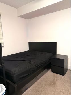 IKEA Full Size Bed Set with Nightstand