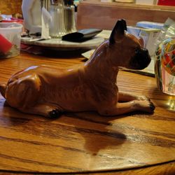 Vintage Boxer Dog Figurine Made in Japan 9" Lipper & Mann

See picture of paw.