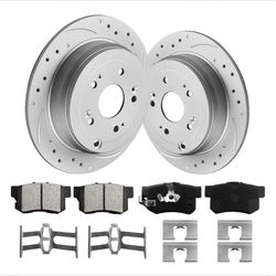 Rear Brake Pads and Rotors kit
