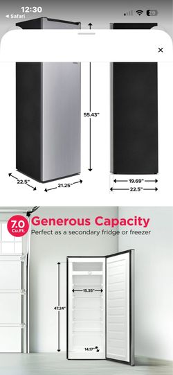 Standing fridge/ freezer