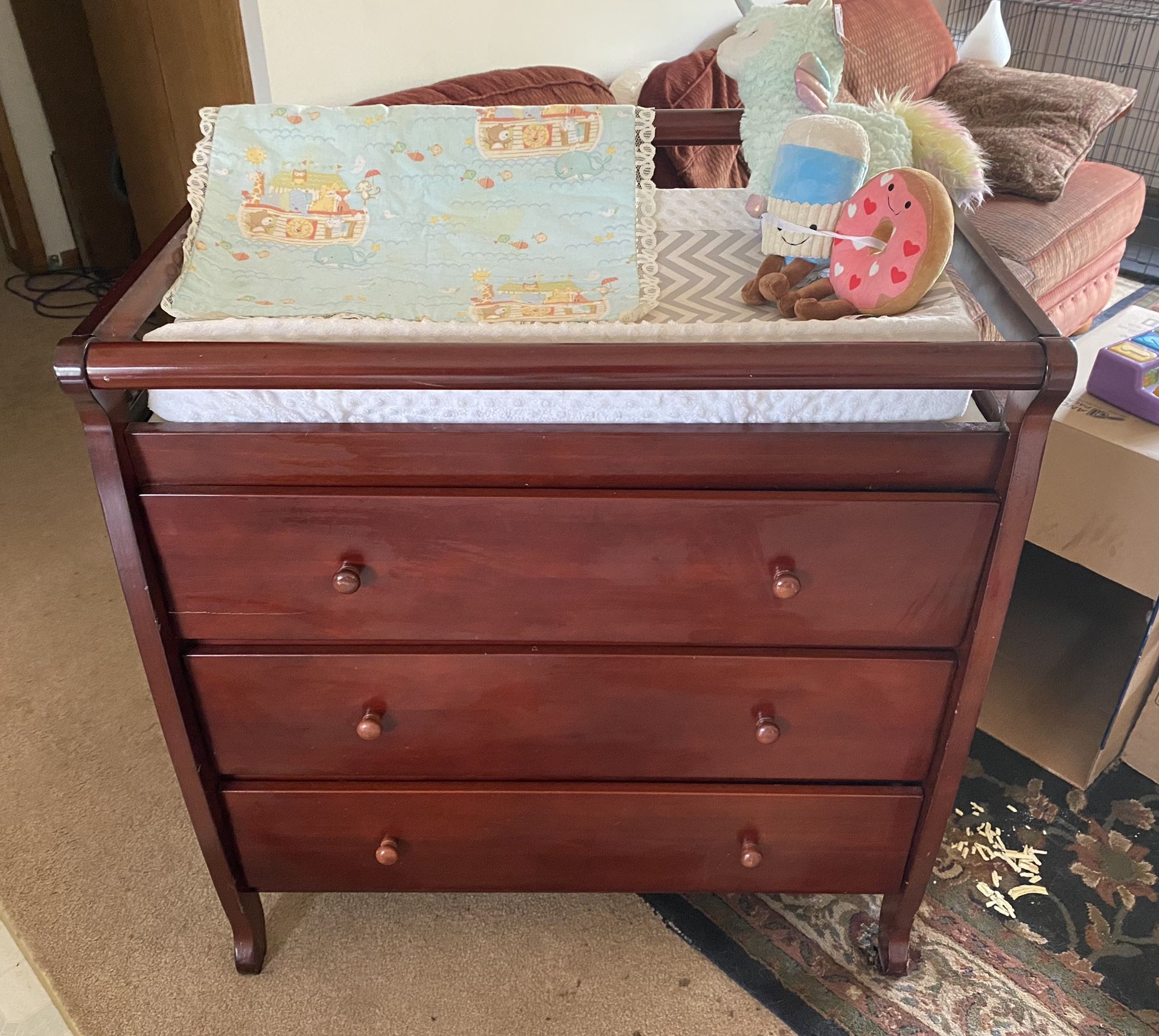 MDB Australian Oak Baby Changing Table + Dresser! Very nice! $400 OBO