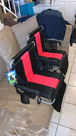 Padded Stadium arm chairs new