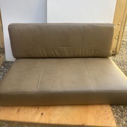 New!! New!! RecPro 36 Inch RV Dinette Booth Cushions With Memory Foam Camper Trailer Bed Putty Color 