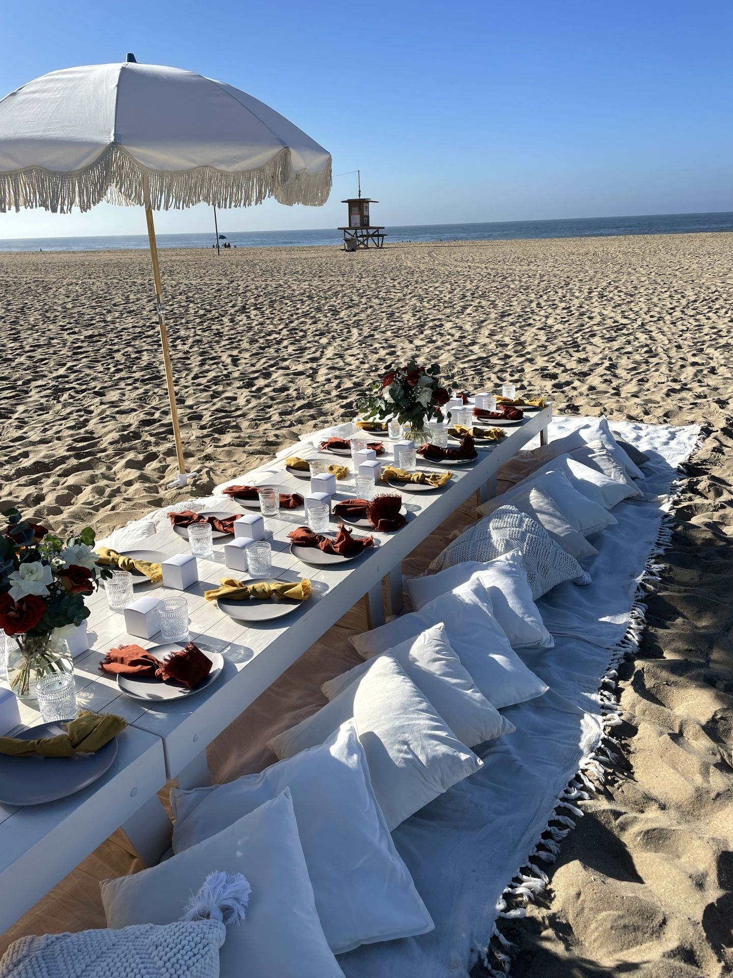 White Event Tables