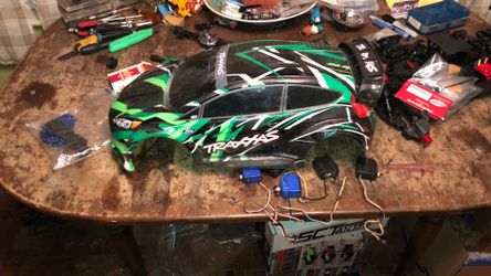 Traxxas fiesta used body
