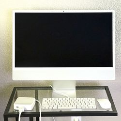 Apple iMac 24″ (M1, 2021) – 4.5K Retina Display, 8 GB RAM, 512 GB SSD, Touch ID – Silver