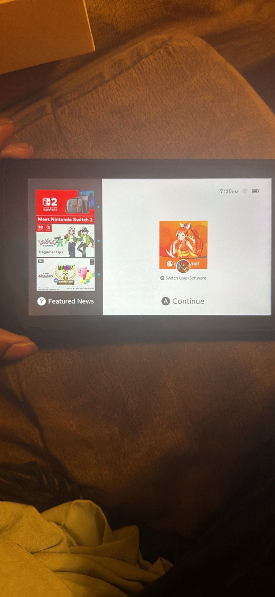 Nintendo Switch With Dock