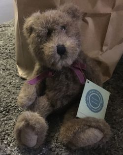 JB Bean “Travis” bear collectible teddy bear