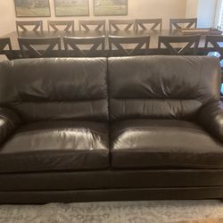Leather Sofa Set