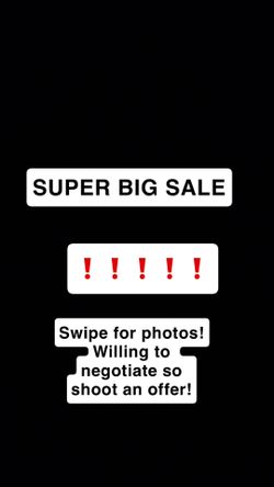 Super big sale!