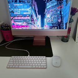 24in Pink iMac 4.5K Retina Display