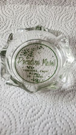 Advertisement ashtray 1