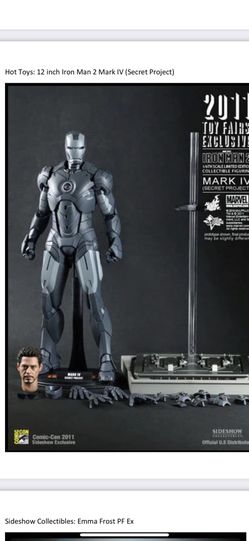 Iron Man 2 Mark IV Secret Project 12 Inch Figure