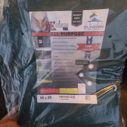 6ft × 8ft Super Heavy Duty Mesh Shade In Dark Green